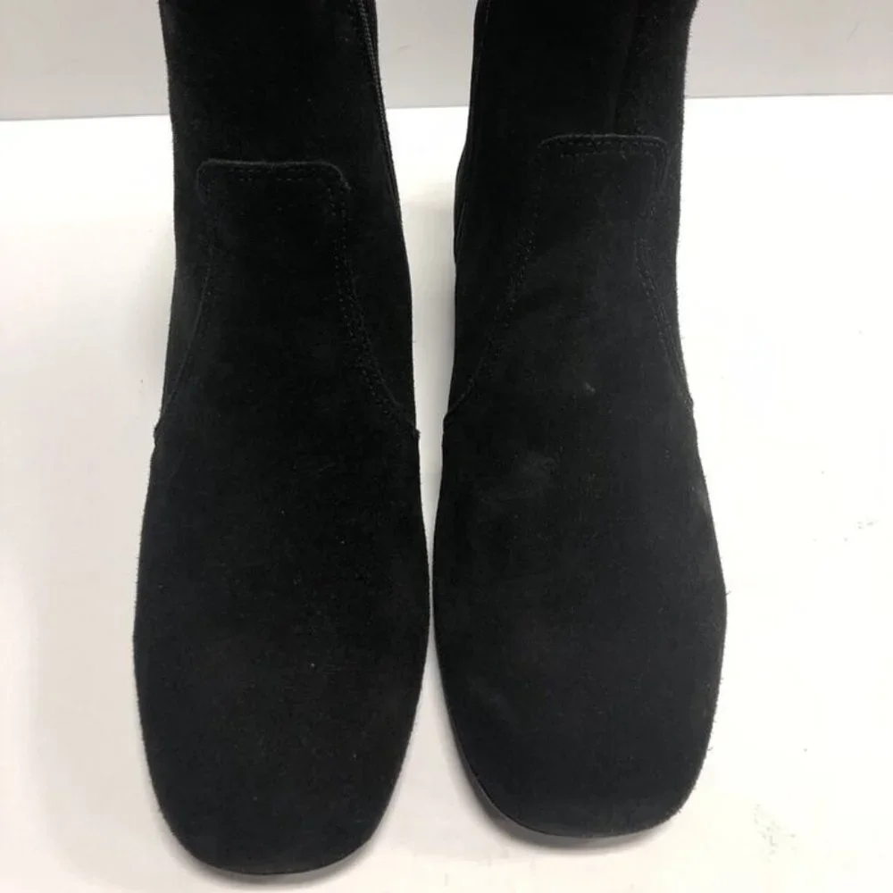 La Canadienne Women’s Jil Boot Black Suede, Size 7 M